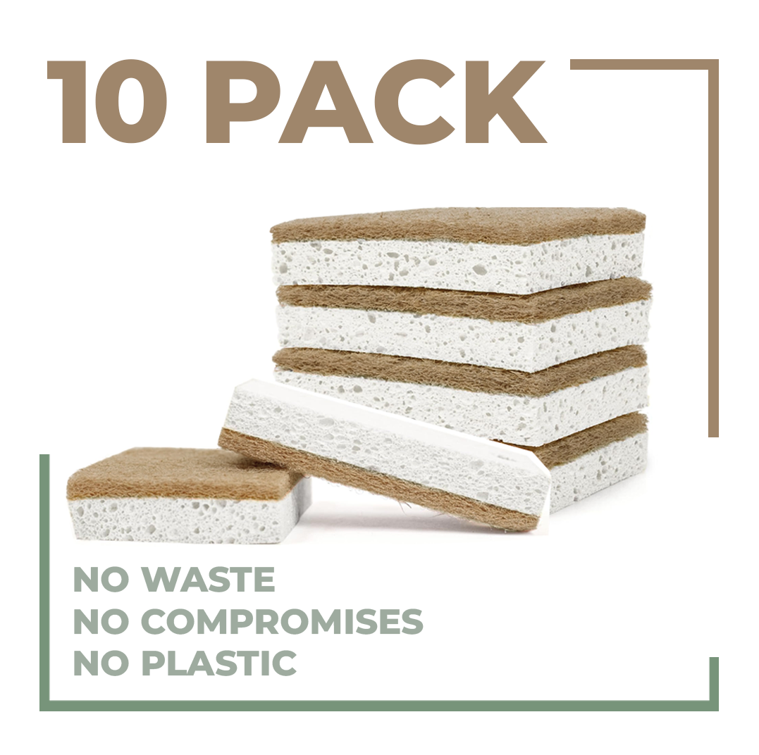 10 Pack Eco Friendly Bio Sponges